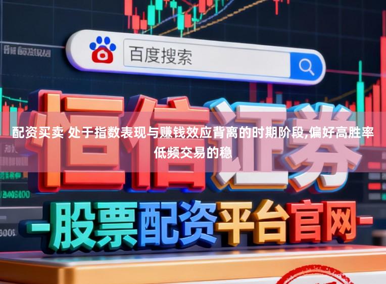 配资买卖 处于指数表现与赚钱效应背离的时期阶段，偏好高胜率低频交易的稳